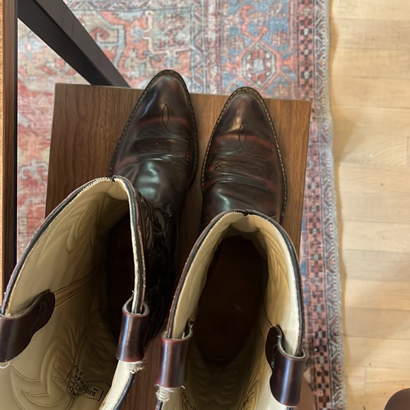 Bronco leather cowboy boots - Picture 2 of 2